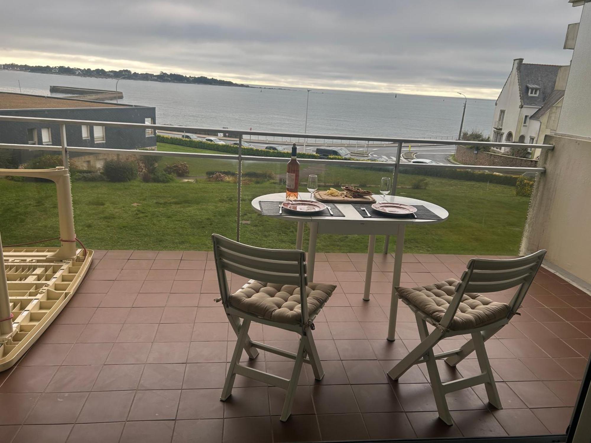 Concarneau Face A La Mer Stationnement Privatif Bagian luar foto
